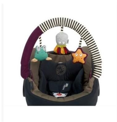 Crib around the bed bell bed hanging cart pendant music plush bedside bell rattle baby car clip MAP animal bed clamp
