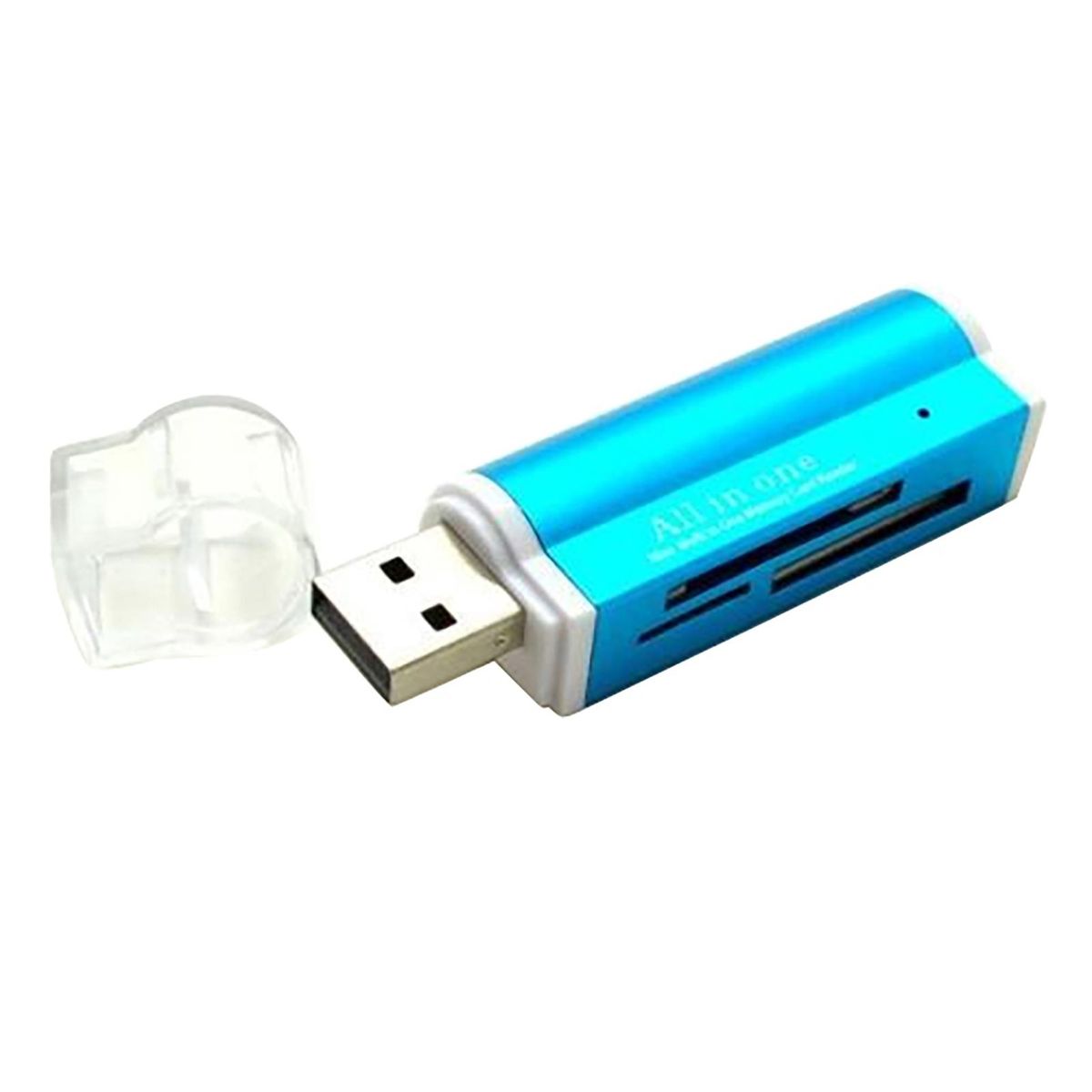 Mini USB 2.0 Multi-Function High Speed Micro-SD TF MMC-Black