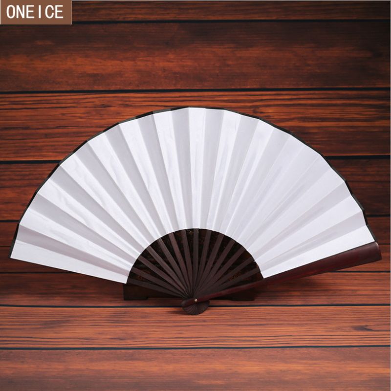 Decoration And Large Gift Hand Decorative Best Men's Folding Fan Bamboo Fan Folding Fan Hand Silk Wedding Fan