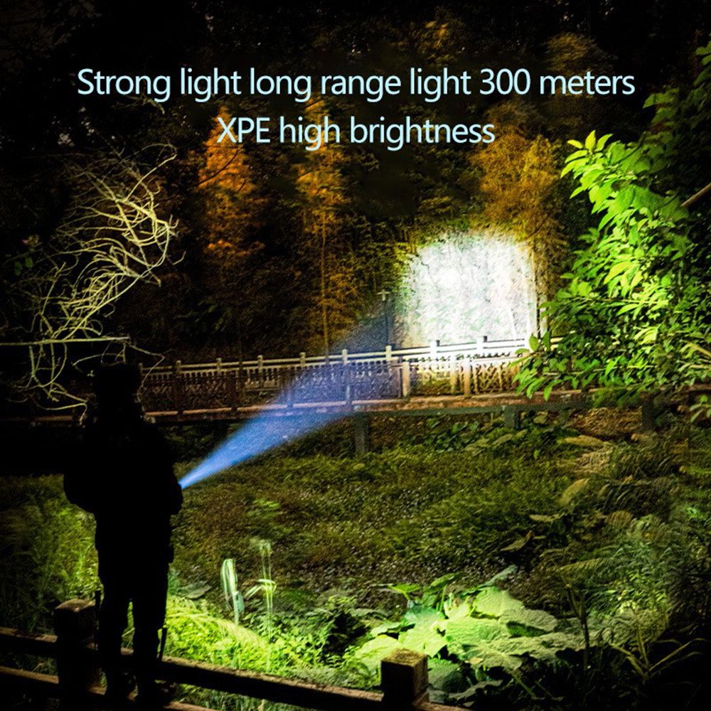 SMILING SHARK Outdoor Camping Flashlight G3 High-brightness
