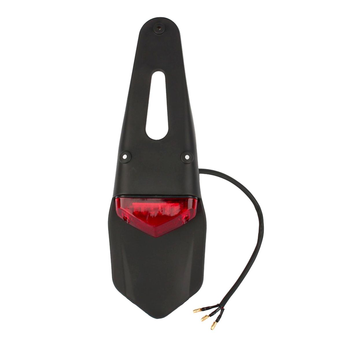 Motorcycle Brake Tail Light, Universal Motorcycle Fender Brake Rear Taillight Turn Signal ATV Dirt Bike LED Lamp