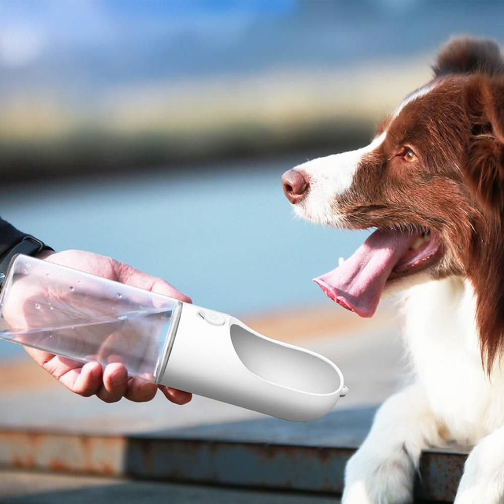 PETKIT Portable Pet Water Bottle Cup 300/400ML Dogs Travel Puppy Cat Drinking Bowl Outdoor Leakproof Pet Water Dispenser Feeder Cup for Pet