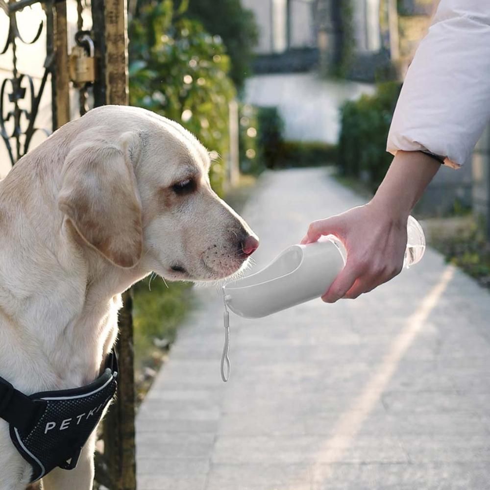 PETKIT Portable Pet Water Bottle Cup 300/400ML Dogs Travel Puppy Cat Drinking Bowl Outdoor Leakproof Pet Water Dispenser Feeder Cup for Pet