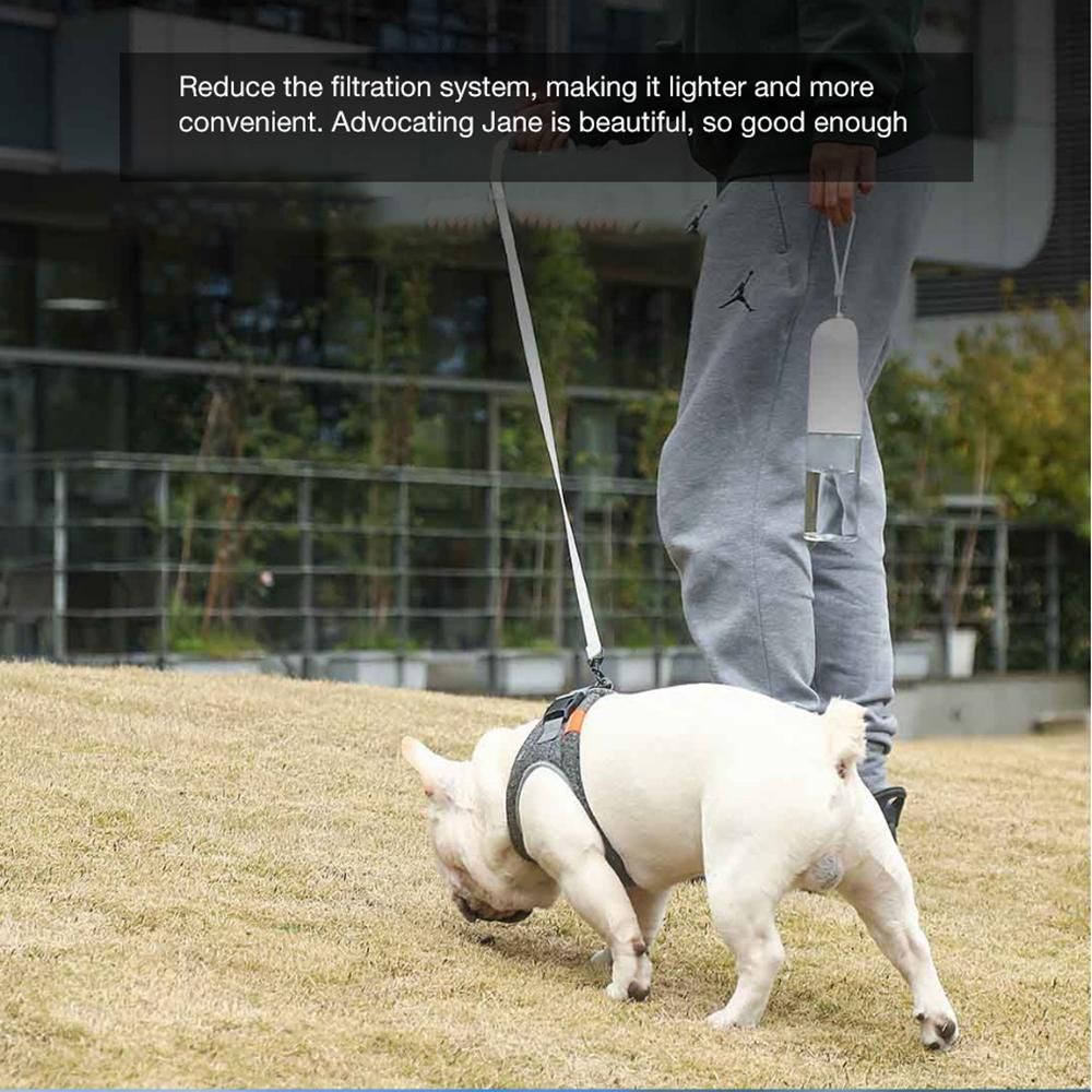 PETKIT Portable Pet Water Bottle Cup 300/400ML Dogs Travel Puppy Cat Drinking Bowl Outdoor Leakproof Pet Water Dispenser Feeder Cup for Pet