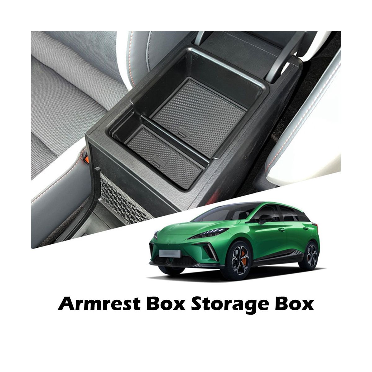 Car Central Armrest Storage Box for MG 4 MG4 EV MuLan 2023 Center Console Organizer Containers Tray Accessories