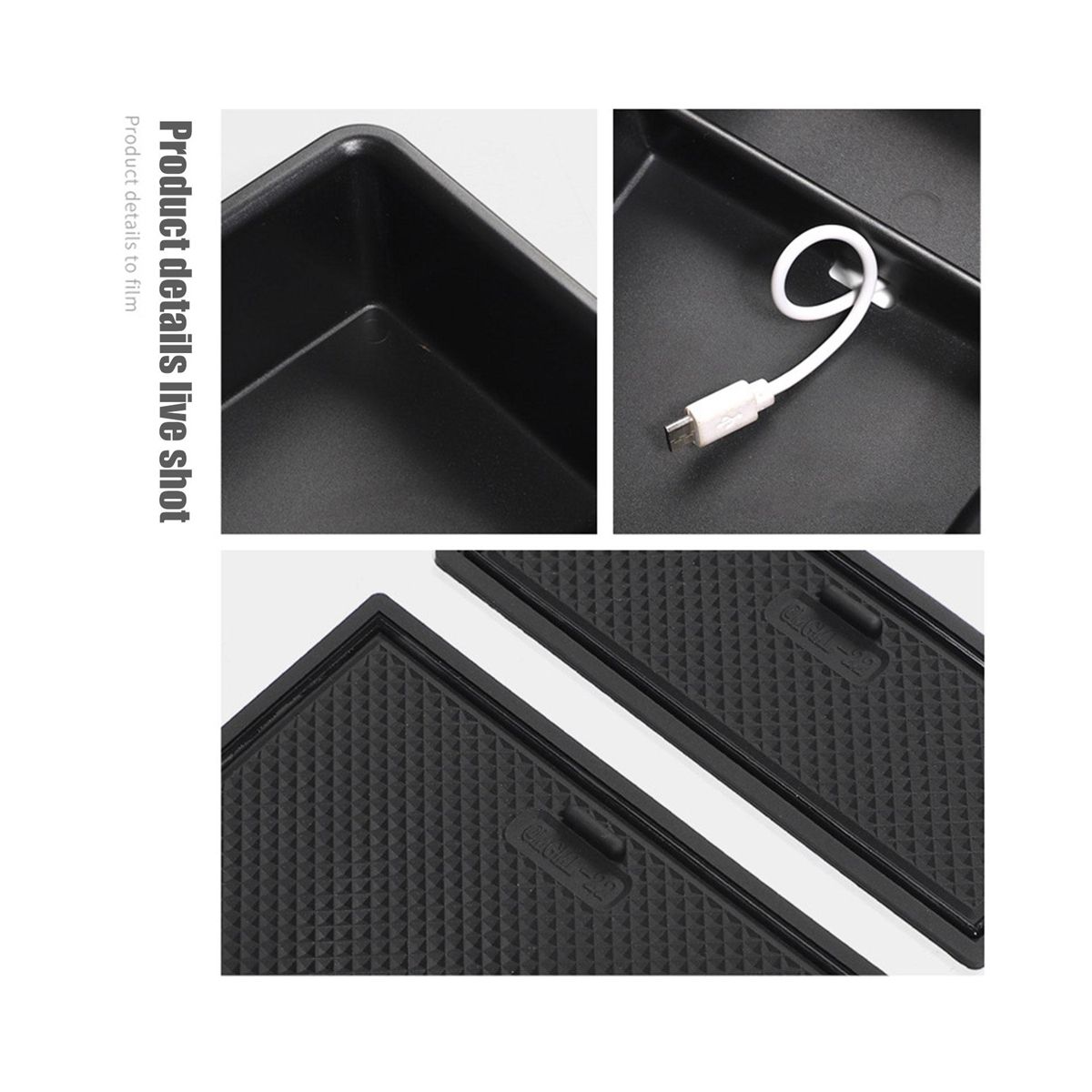 Car Central Armrest Storage Box for MG 4 MG4 EV MuLan 2023 Center Console Organizer Containers Tray Accessories