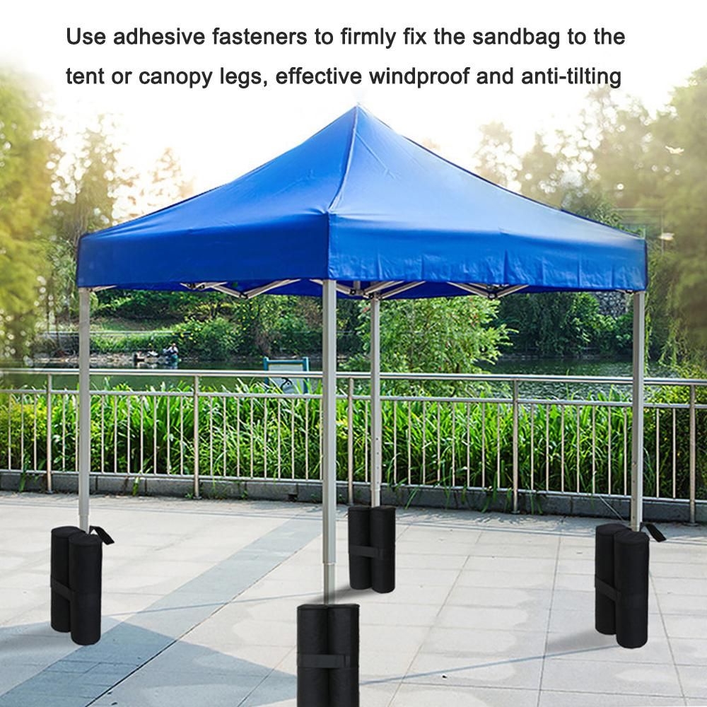 Tent Fixed Sandbag Outdoor Canopy Sunshade Weight Bag Windproof Sand Bag for Gazebo Canopy Tent Sunshade Umbrella Shelter