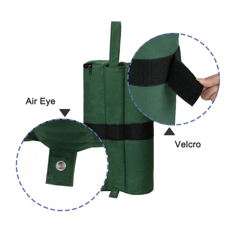 Tent Fixed Sandbag Outdoor Canopy Sunshade Weight Bag Windproof Sand Bag for Gazebo Canopy Tent Sunshade Umbrella Shelter