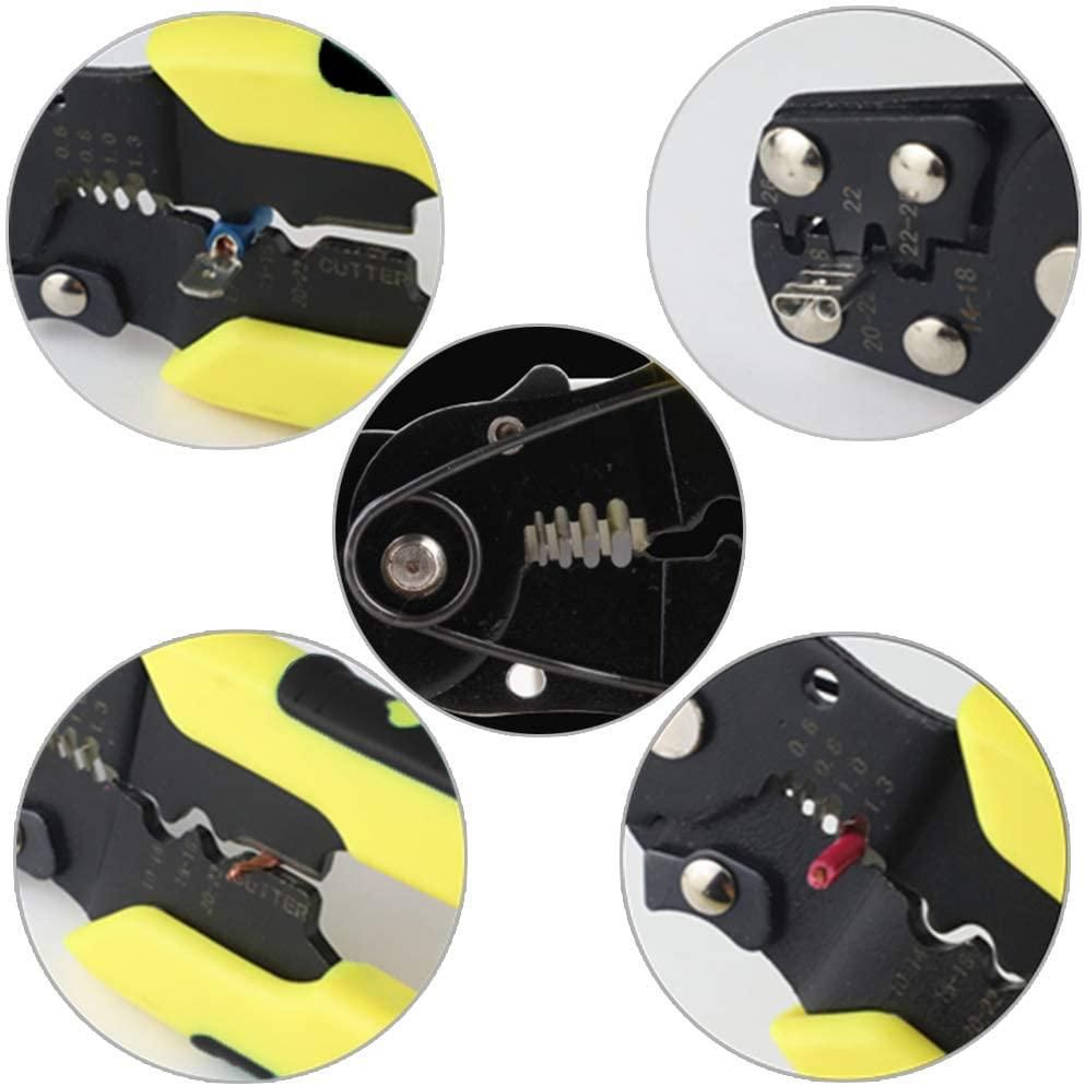 1 Pcs Crimp Tool Crimper Plier Wire Crimpers Adjustable