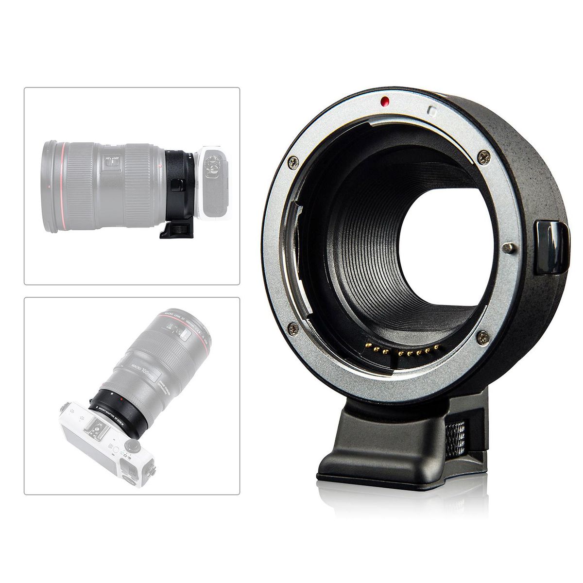 Auto Focus EF-EOS M MOUNT Lens Mount  Adapter for Canon EF EF-S Lens to Canon EOS Mirrorless Camera