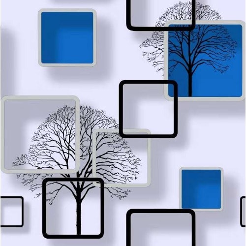 Tree Pattern Wallpaper, Wall Decor : 5.3sqm