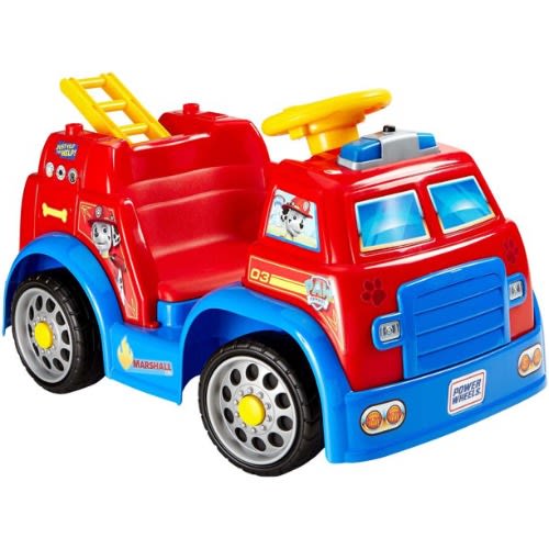 Power Wheels Paw Patrol Fire Truck 6-Volt Battery- Powered Vehicle