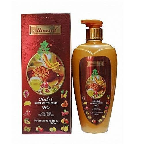 Almond Herbal Super White Lotion- 500ml