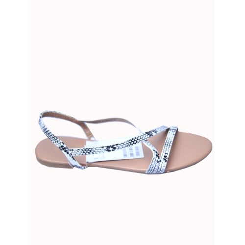 Ladies Animal Skin Print Sandals