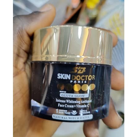 Gluta Glow Intense Whitening Face Cream for Lightening, Anti-spots, For Facial Glow - 50g