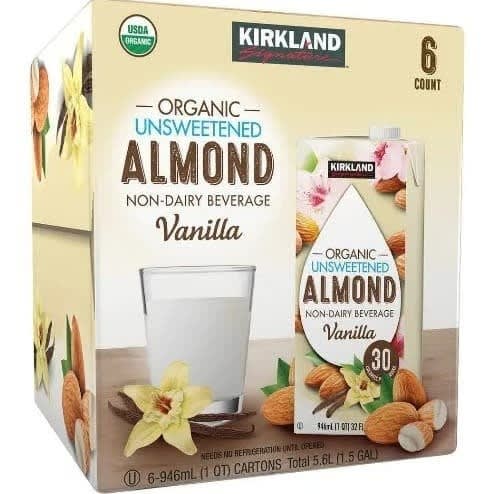 Organic Unsweetened Almond Non Dairy Beverage