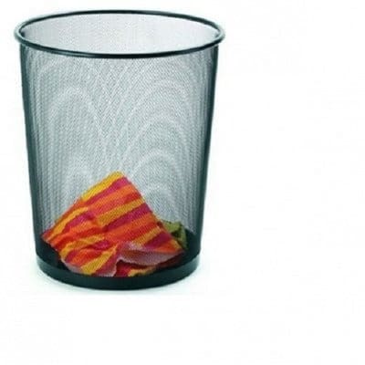 Mesh Metal Waste Disposal Bin