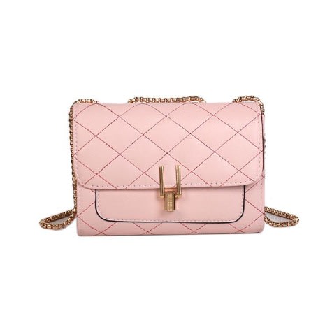 Incense Wind Chain Shoulder Bag - Pink