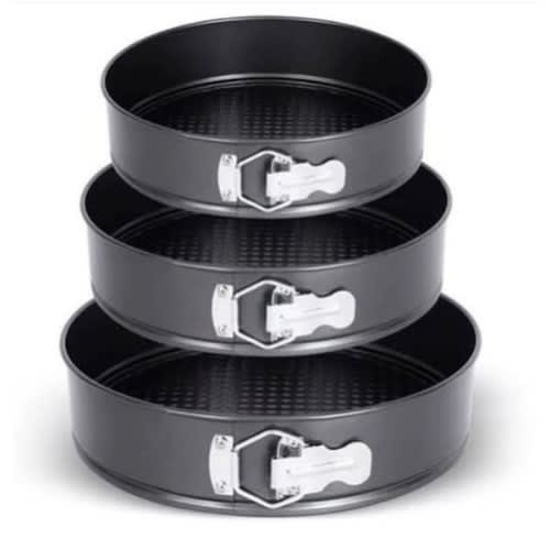 Non Stick Round Shape Bake Pan - 3 Piece Set 24cm,26cm And ,28cm