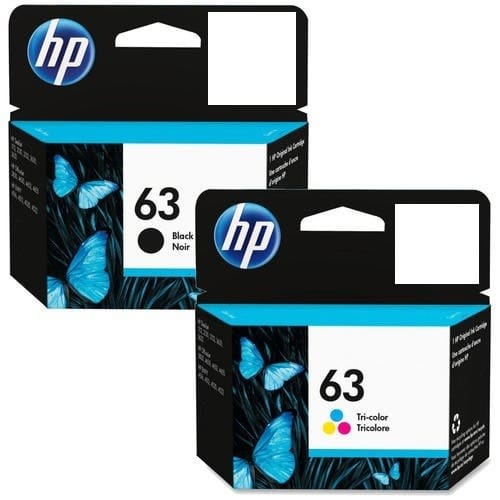 63 Ink Cartridge - Black And Tri Color Combo