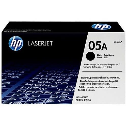 HP 05A CE505A Compatible Toner Cartridge Replacement - Black