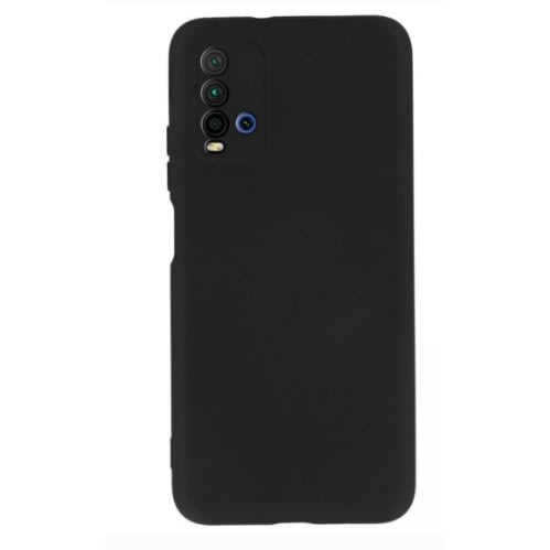 Redmi 9t Silicon Back Case - Black