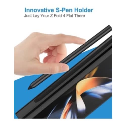 Full Case With Screen Protector For Samsung Galaxy Fold 4 - Black