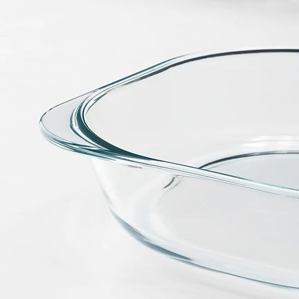 FOljsam Oven Dish - 24.5x24.5 Cm - Clear Glass