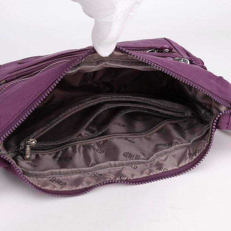 Chibao Nylon Crossbody Bag for Women 2021 New Fashion Middle aged Women's Bag Korean Version One