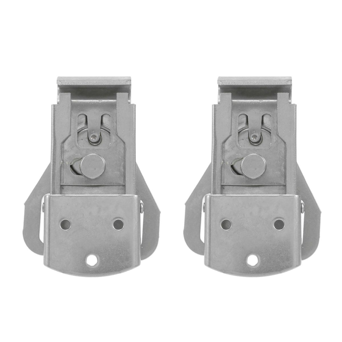 Stainless Steel Spring Loaded Small erfly Twist Latcherfly Lock with Retainerfor SuitcasesWooden Box2Pcs