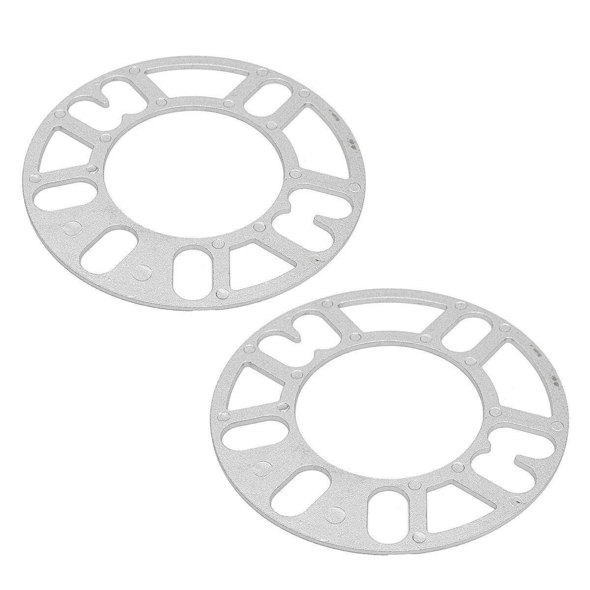 2X Wheel Spacer 3MM Thick Stud Spacer For 4&5-Studs 4X100 4X114 5X100 5X114 112