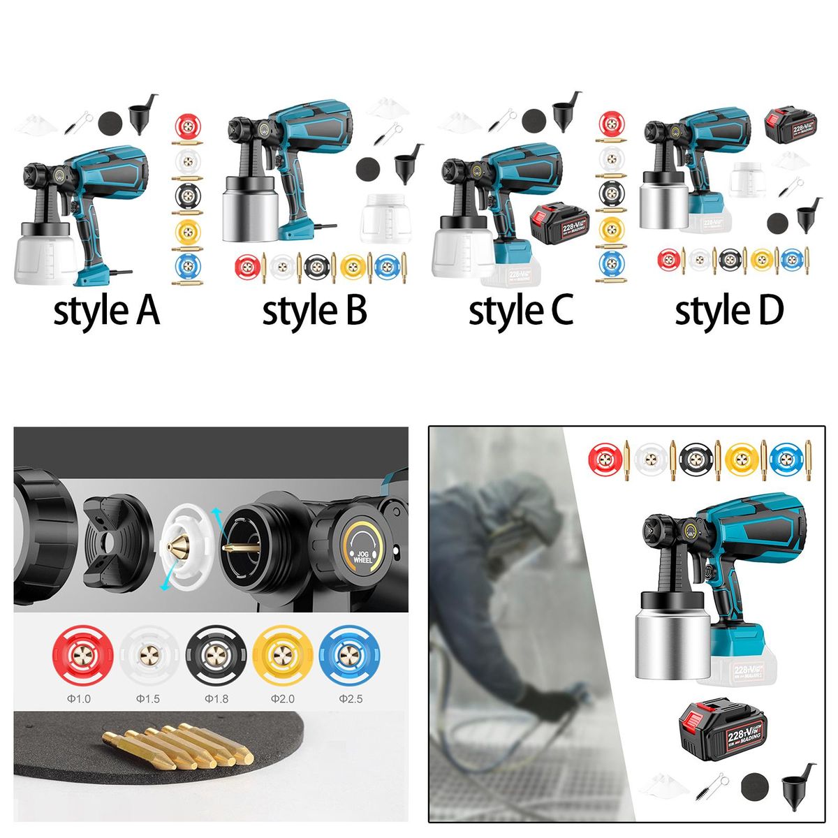 Paint Sprayer Cordless Electric Paint Sprayer For Style A