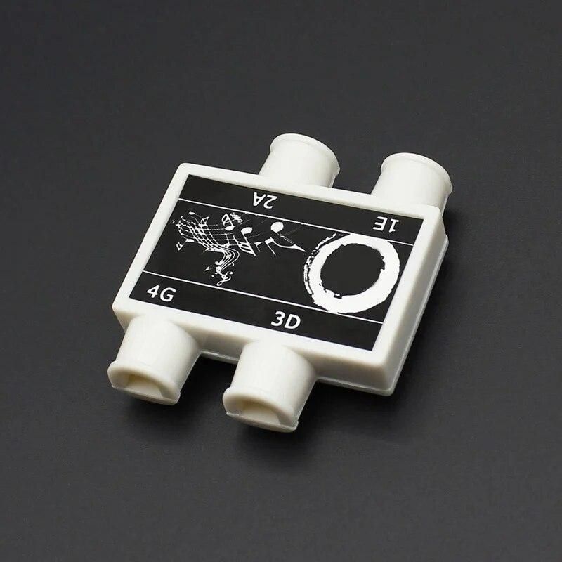Sturdy and Durable Violin Fiddle Pitch Pipe Tuner Note Selector ABS Sturdy with Case Violin Parts & Accessories