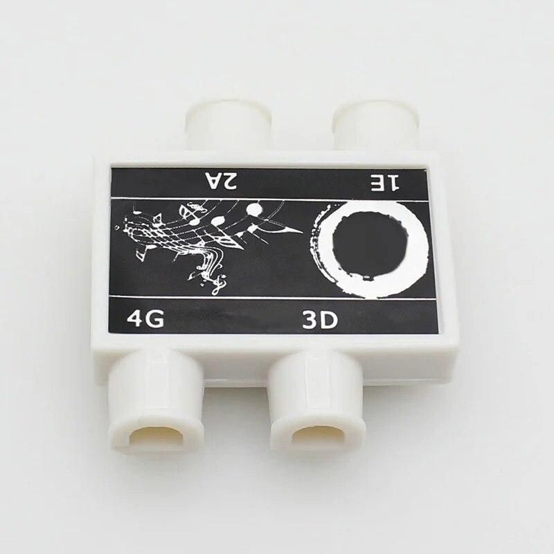 Sturdy and Durable Violin Fiddle Pitch Pipe Tuner Note Selector ABS Sturdy with Case Violin Parts & Accessories