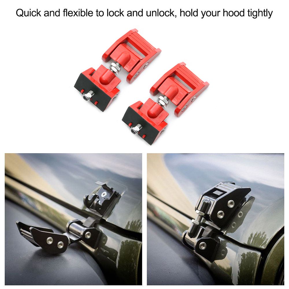 Hood Lock Latch Catch Car Engine Cover Lock  Replacement For