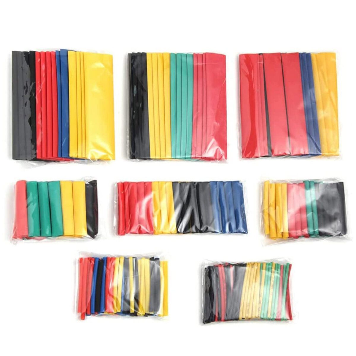 328PCS Heat Shrink Tubing 2:1 Electrical Wire Cable Wrap