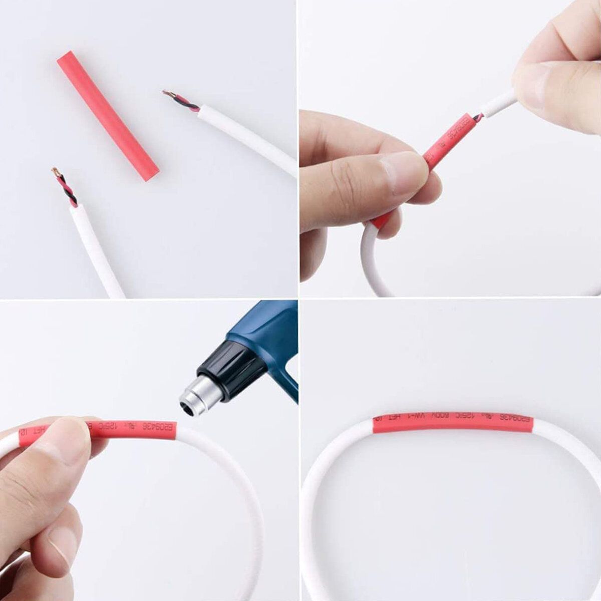 328PCS Heat Shrink Tubing 2:1 Electrical Wire Cable Wrap