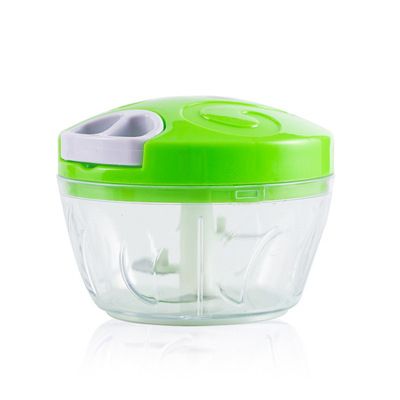 (Light Green)Vegetable Mandoline Slicer Multipurpose Fruit Vegetable Cutter Potato Cheese Shredder Rotary Drum Grater Chopper Kitchen Gadgets WEF