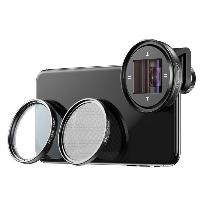 1.33X Anamorphic Lens Filmmaking Phone Camera Lens For IPhone 12
