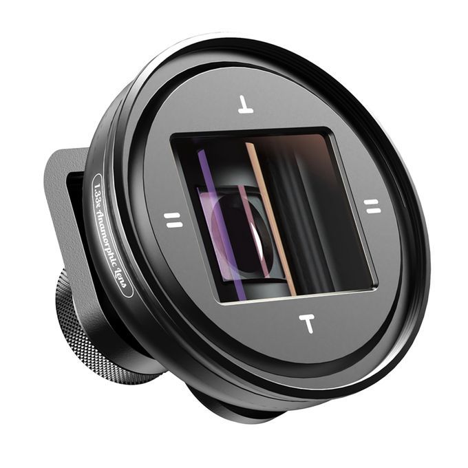 1.33X Anamorphic Lens Filmmaking Phone Camera Lens For IPhone 12