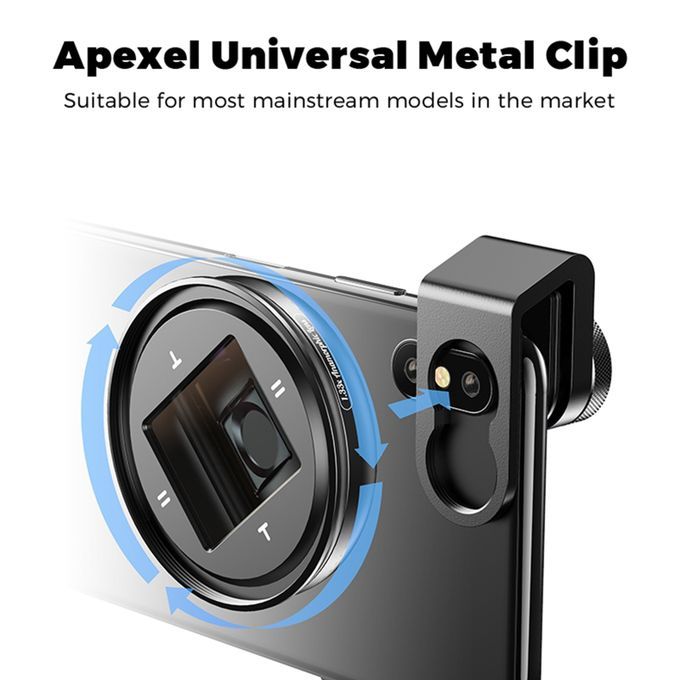 1.33X Anamorphic Lens Filmmaking Phone Camera Lens For IPhone 12