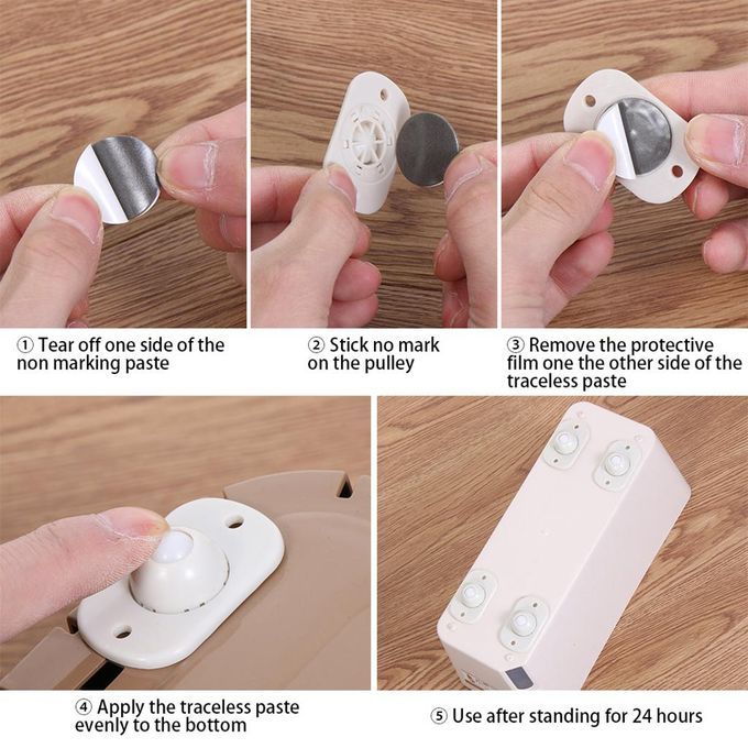 Self Adhesive Paste Swivel Casters Directional