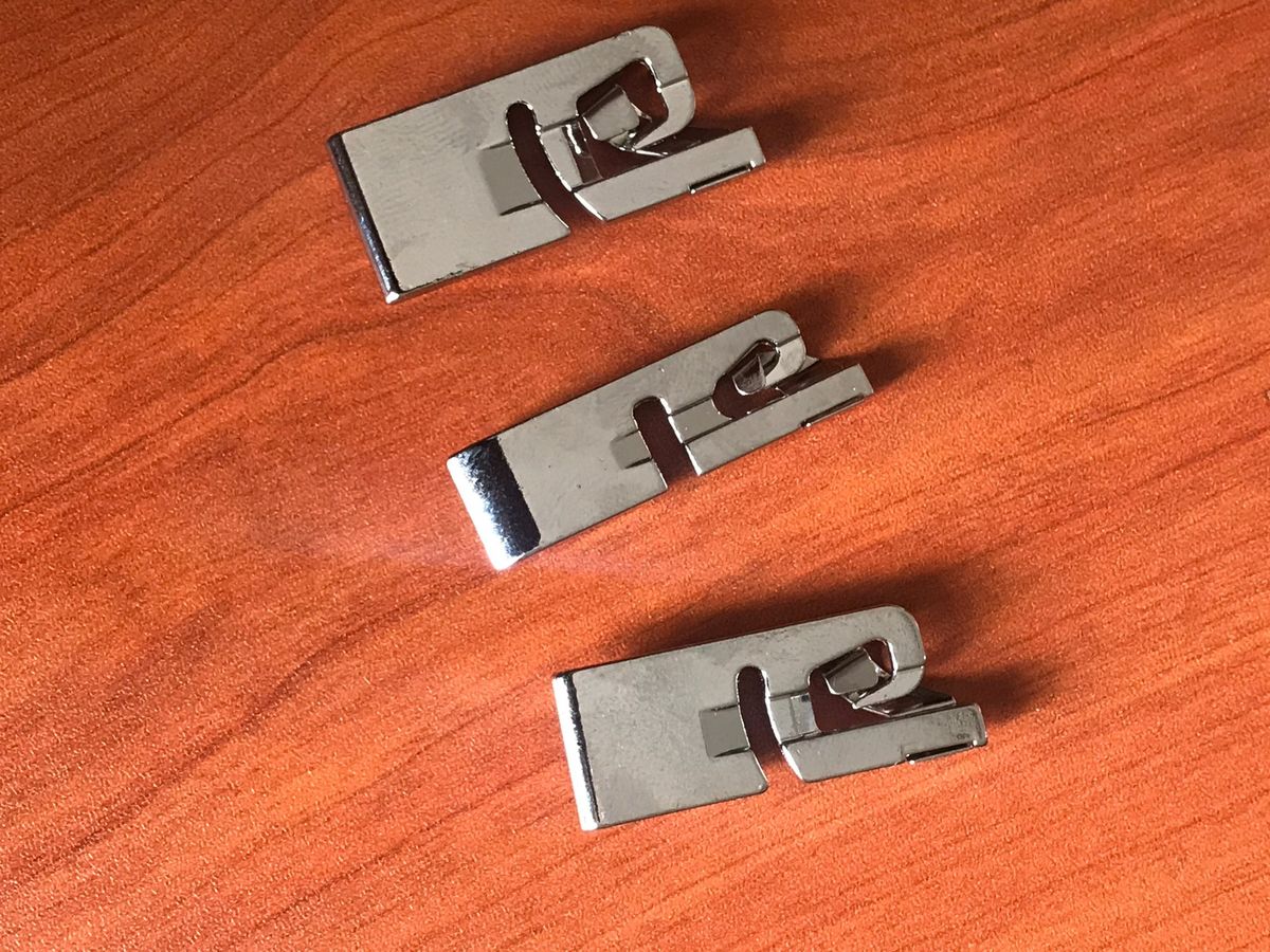 3 Pieces Domestic Sewing Machine Rolled Hem Presser Foot