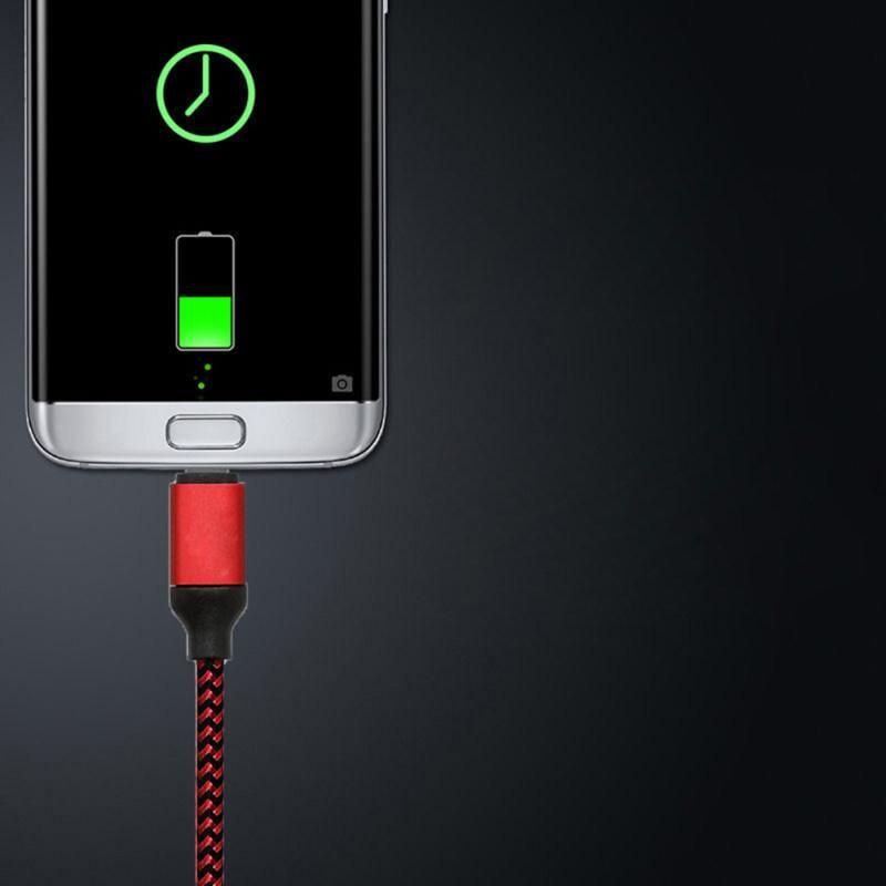 1/2/3m Fast Charging Data Charger Type C Cable For Samsung-