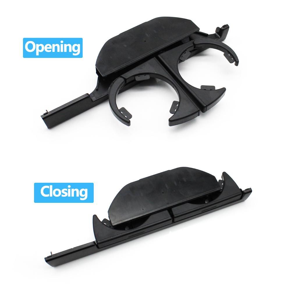 LHD RHD Front Console Retractable Cup Holder For BMW 5 Series E39 525i 528i 530i 540i M5