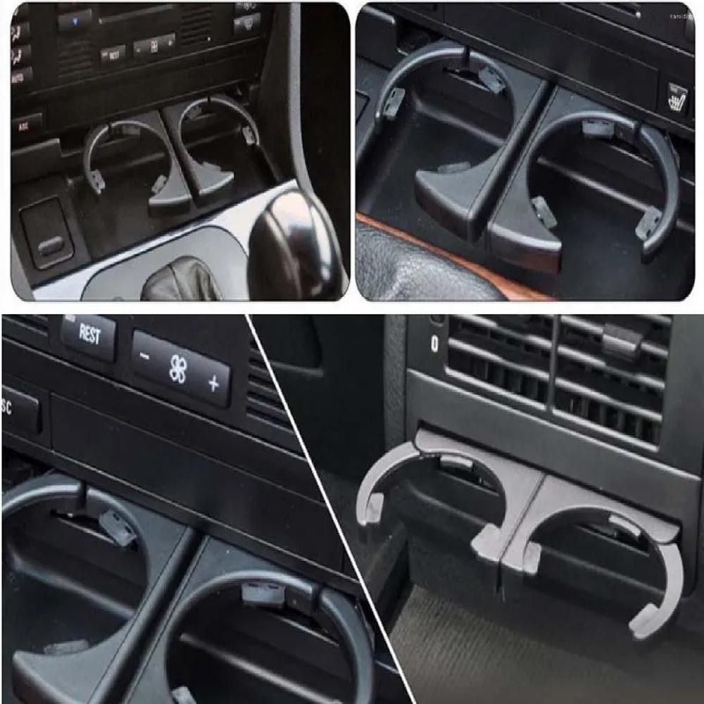 LHD RHD Front Console Retractable Cup Holder For BMW 5 Series E39 525i 528i 530i 540i M5