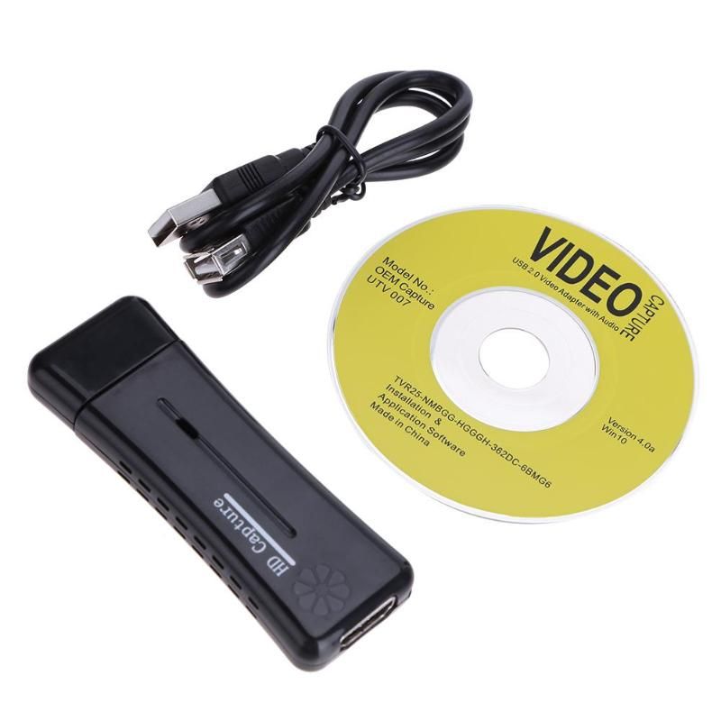 HDMI Video Capture Card USB 2.0 1 Way HDMI 1080P Mini Video Capture Acquisition Card Converter Adapter Computer Video Tuner Card
