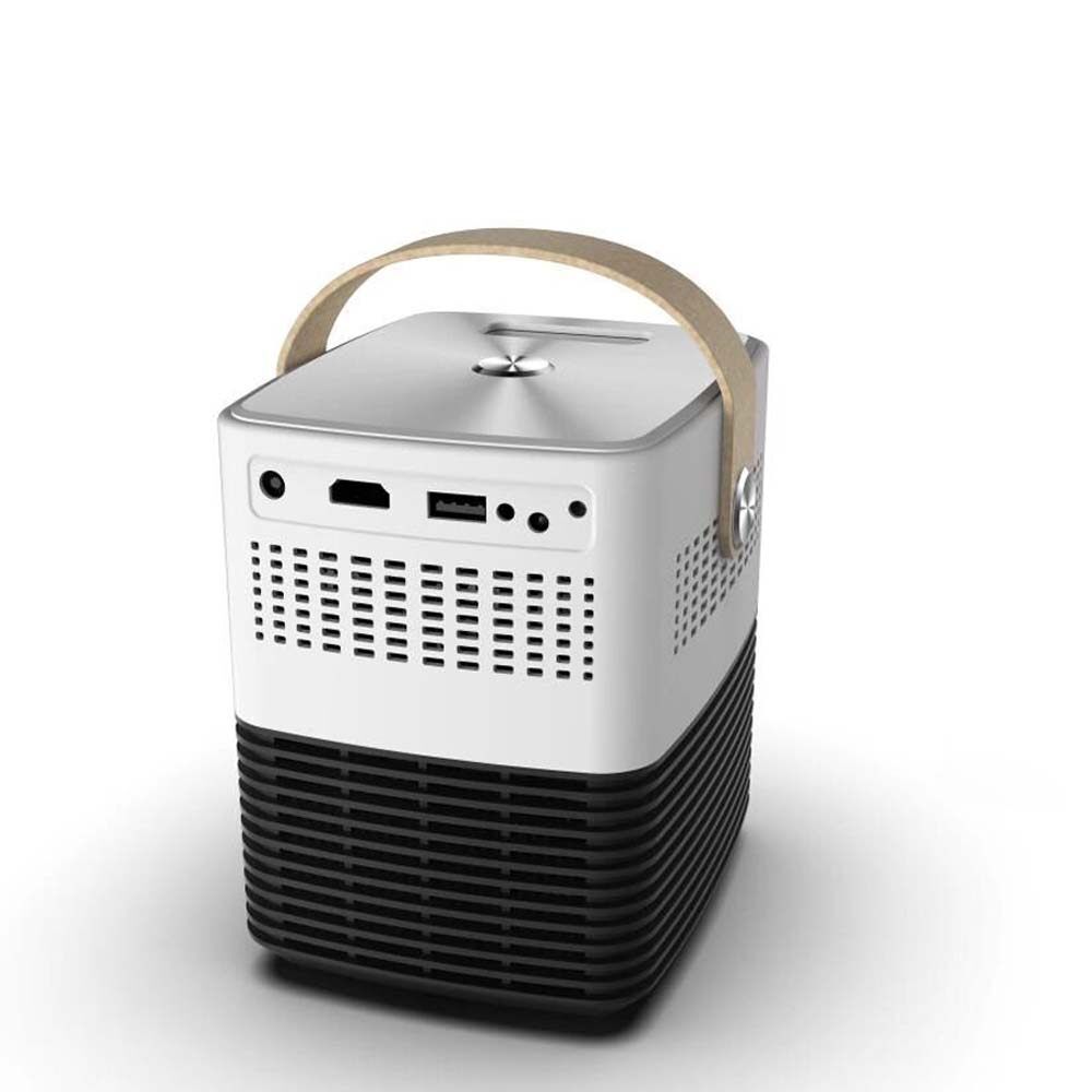 Portable LCD Projector 3D HD 1080P LED Video Theater Multimedia 2500 Lumens Black