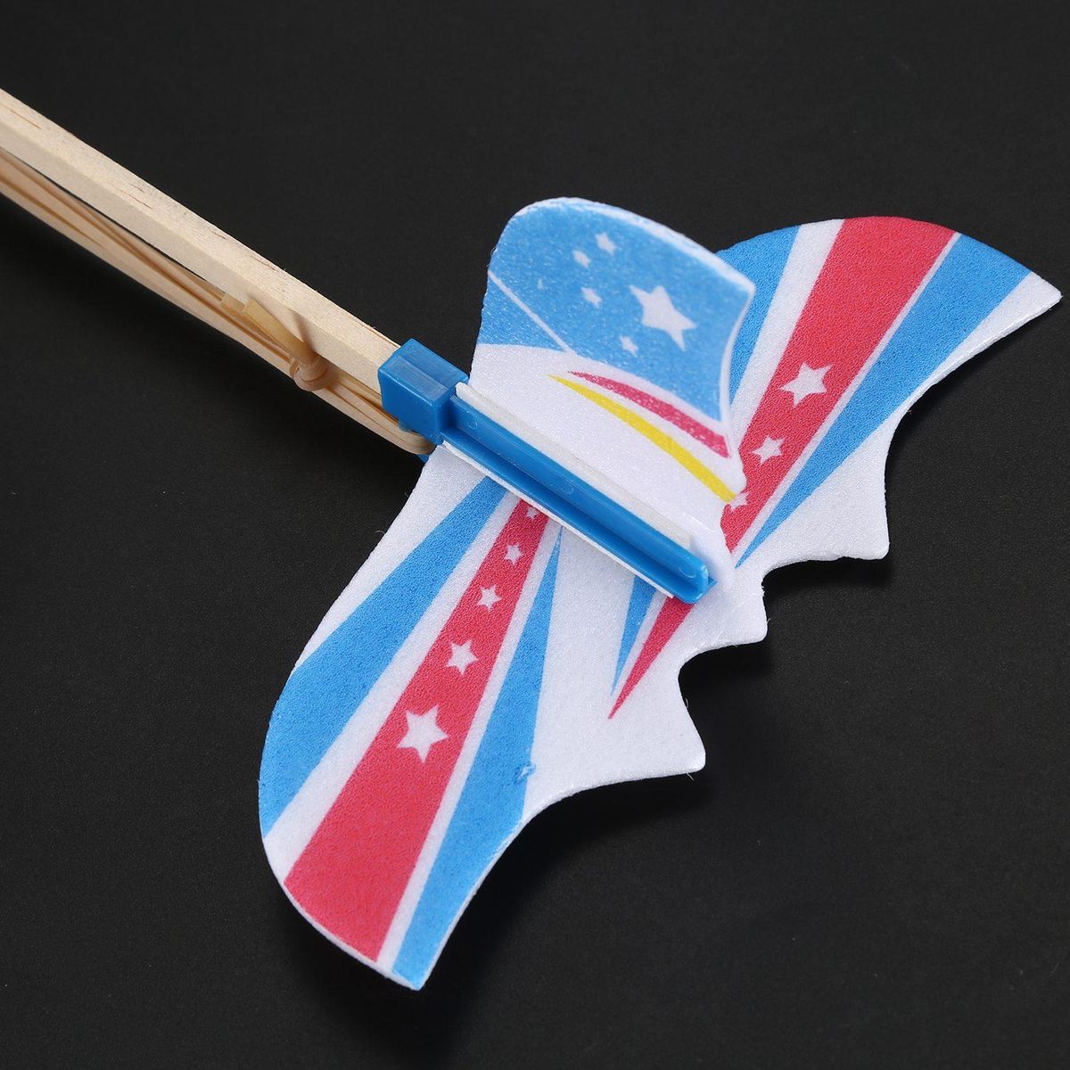Elastic Rubber Band Powered DIY Foam Plane Model Kit