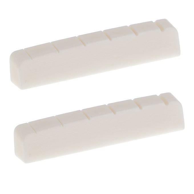 2Pcs  Buffalo Bone Nut For Les Paul LP Guitars Parts Precut